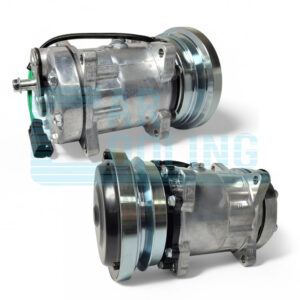 CAT A/C COMPRESSOR SE7H15 SINGLE V GROOVE 152mm 24V