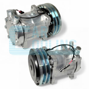 CASE A/C COMPRESSOR SD7H15 2PK 152mm 12V
