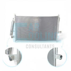CONDENSER ISUZU RT50 2016- PAD OPP SIDES