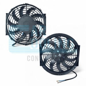 UNIVERSAL A/C FAN 10" 12V STRAIGHT BLADE 120 WATT