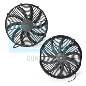 UNIVERSAL A/C FAN 16" 12V S-BLADE