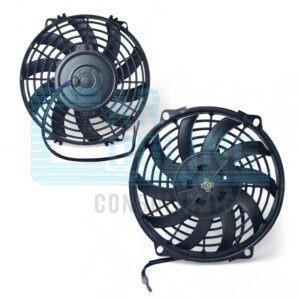 UNIVERSAL A/C FAN 9" 12V S-BLADE