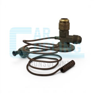 A/C EXPANSION VALVE SINGLE CAPILLARY #6 #8 FLARE EXTERNAL