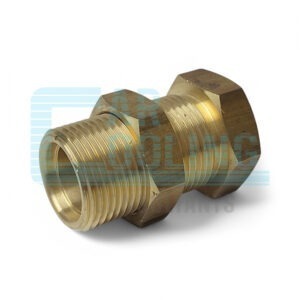 BULK HEAD FITTING NO.12-BRASS 1 SIDE