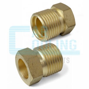 BULK HEAD FITTING 6 ALU 2 SIDE