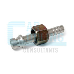 NO.6 STR FITTING WITH CAPTIVE O RING