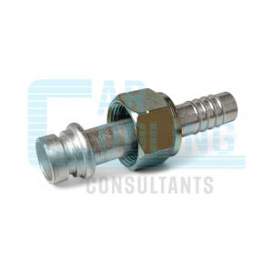 NO.8 STR.FITTING WITH CAPTIVE O RING