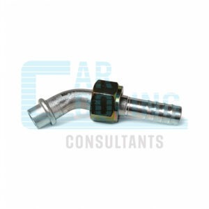 FITTING FEMALE NO10 O RING 45 DEGREE