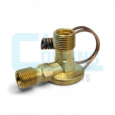 A/C EXPANSION VALVE DOUBLE CAPILLARY ORING #6 #8 INTERNAL