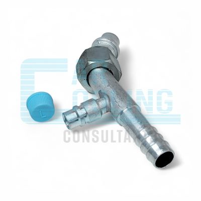 #10 45deg FEMALE ORING FITTING
